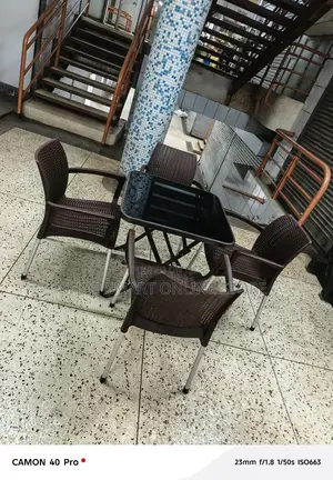 Classic Plastic Chairs and Table Foldable Plastic Chairs and Table