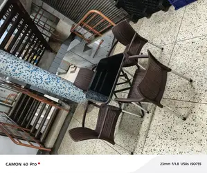 Classic Plastic Chairs and Table Foldable Plastic Chairs and Table