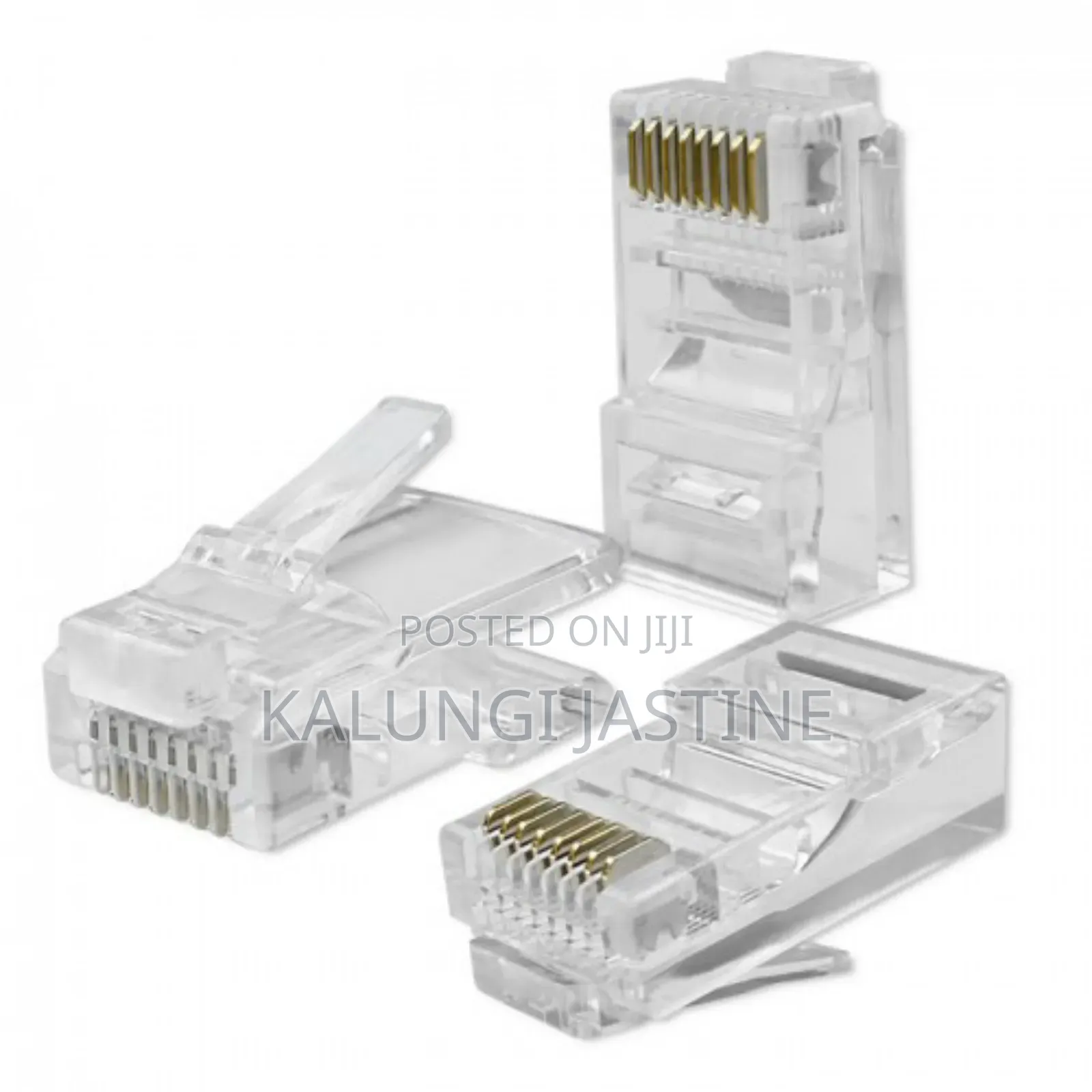 Rj45 Pass Through Connectors Cat6/Utp