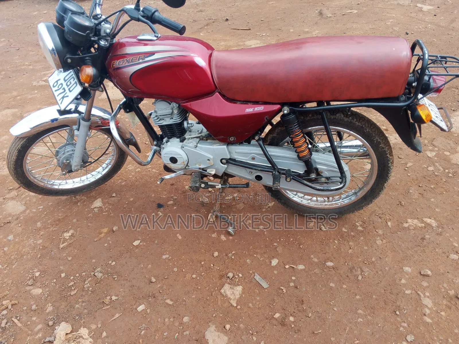 Bajaj Boxer 100 2024 Red