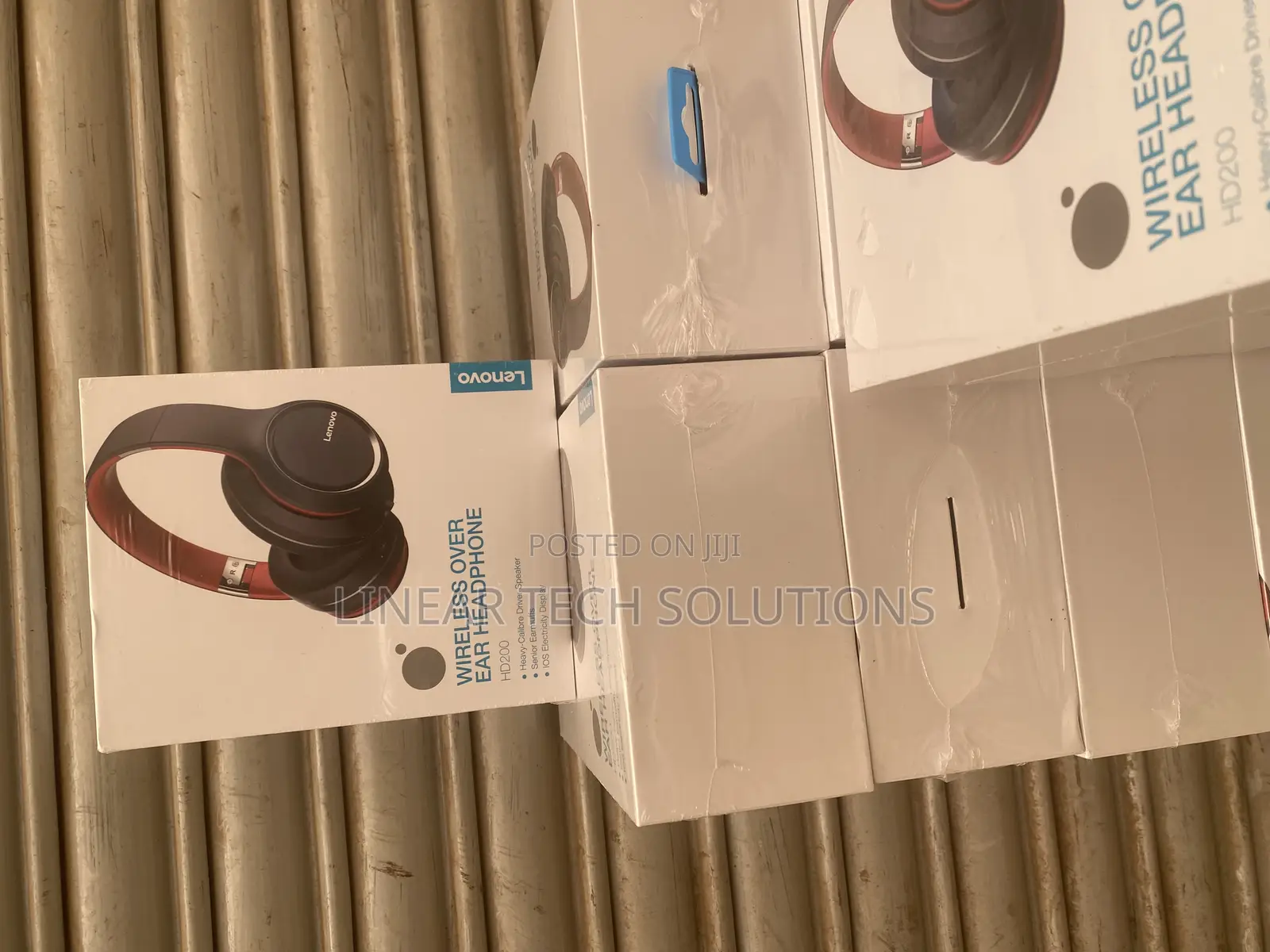 Lenovo H200 Wireless Bluetooth Headphones Over Ear Foldable Earbuds
