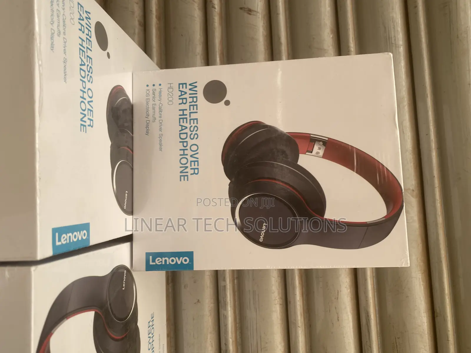 Lenovo H200 Wireless Bluetooth Headphones Over Ear Foldable Earbuds