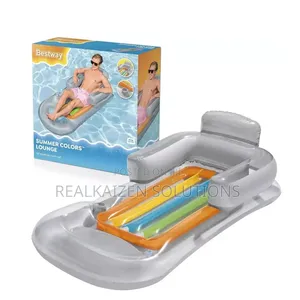 Bestway Inflatable Summer Swimming Pool Lounger Pool Floater 161cm