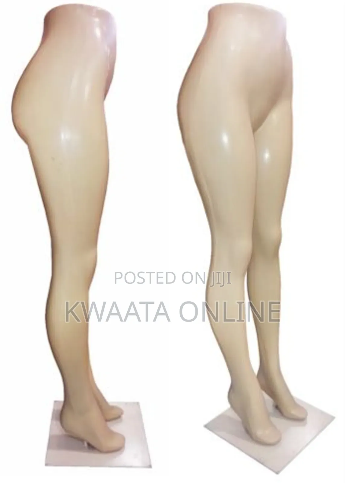 Lower Body Mannequin Leg Form Display Stand for Pants, Skirts Etc