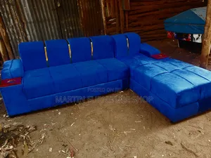 6 Seater Sofa Set Available for Sale Purely Blue