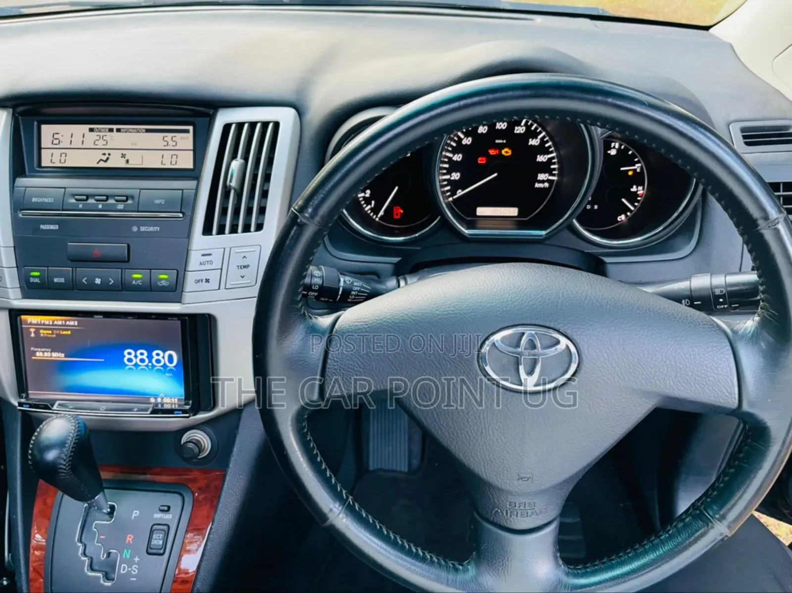 Toyota Harrier 2.4 2007 Black