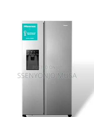 Hisense Fridge 700l Side by Side Frost Free With Water Dispenser-