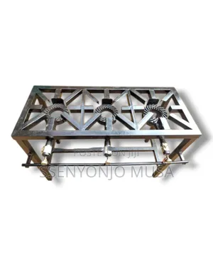 Triple Cast Iron Large Gas Lpg Burner Cooker-15kw Commercial