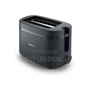 Philips Bread Toaster, 2 Slice Capacity, 6 Levels, Black