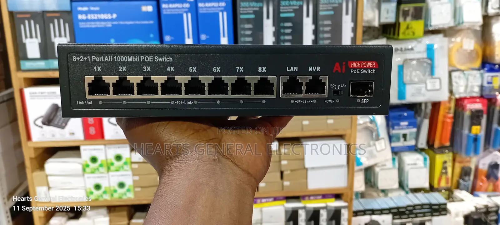 8port Gigabit Poe Switch With SFP