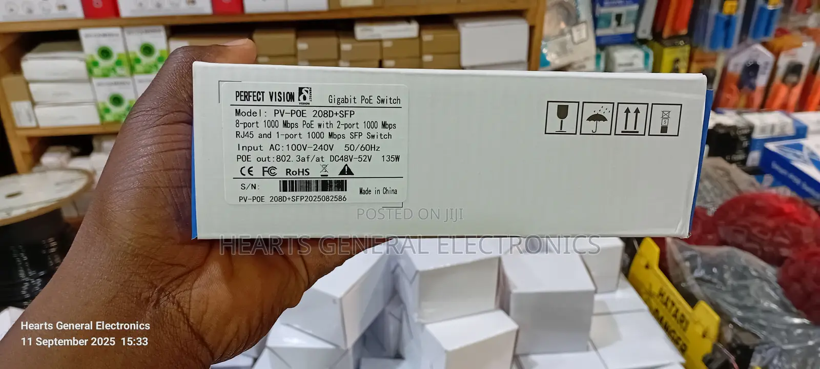 8port Gigabit Poe Switch With SFP