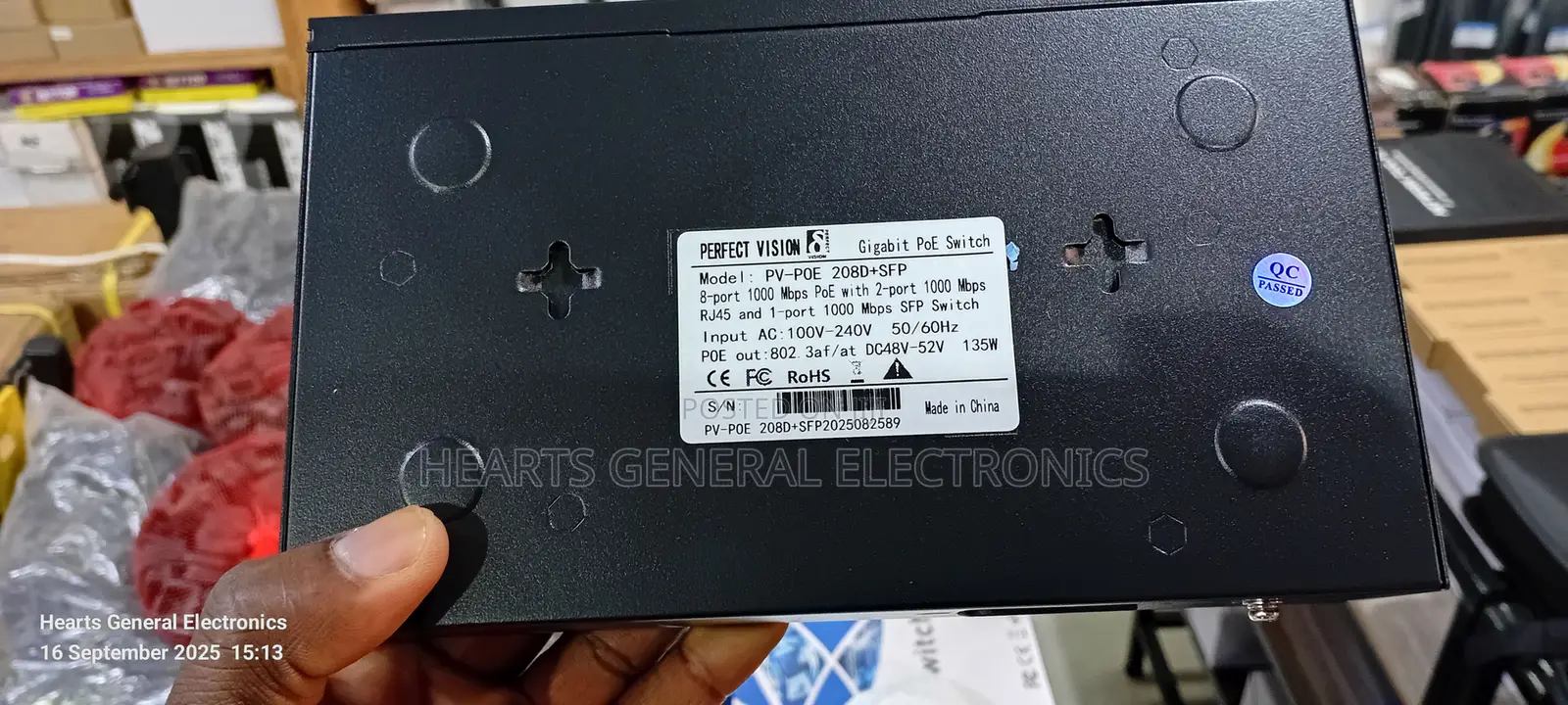8port Gigabit Poe Switch With SFP
