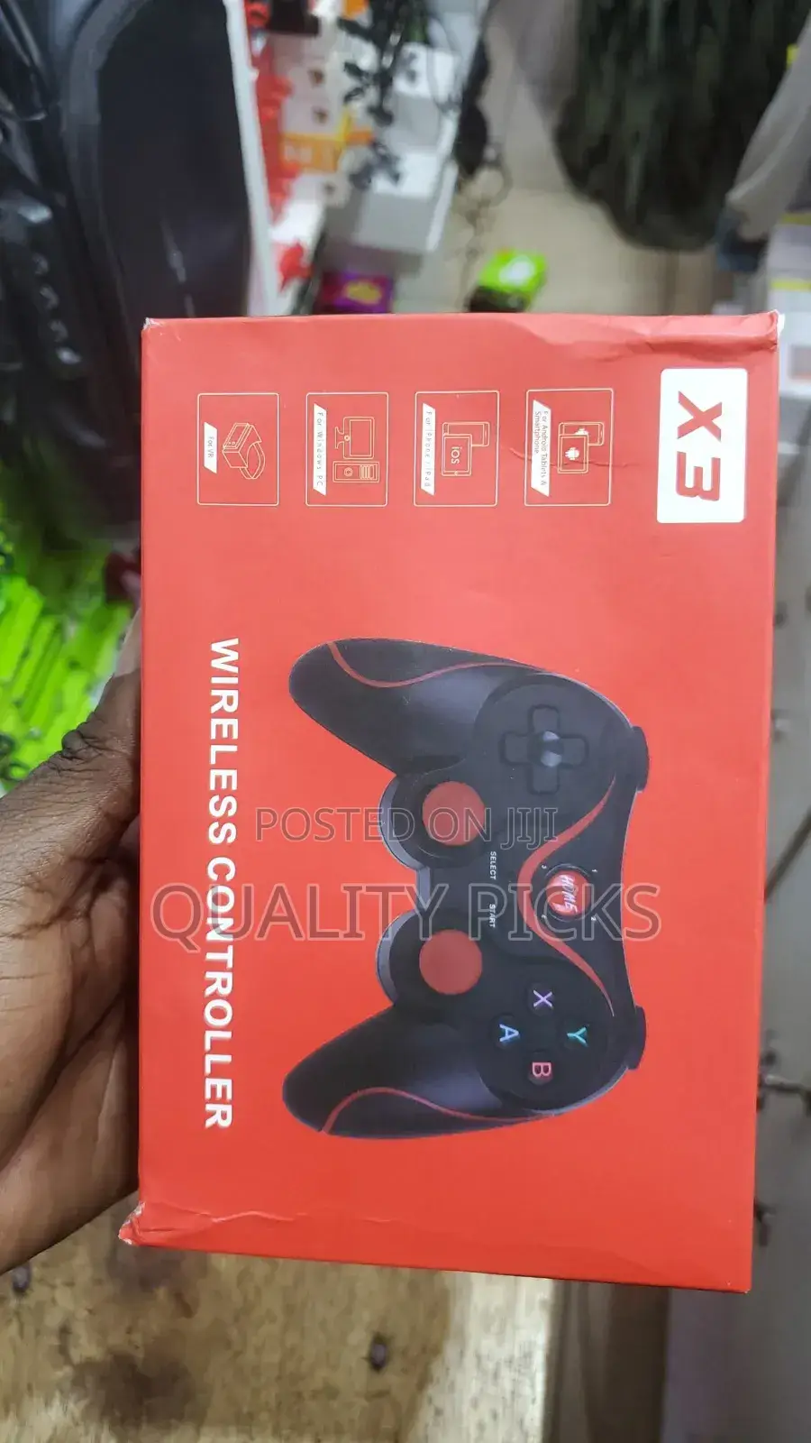 X3 Wireless Bluetooth Gamepad for Phone Tablet Pc Tv.
