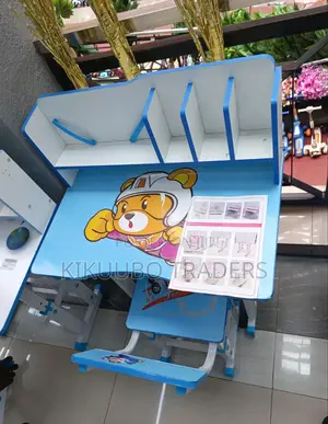 Adjustable Kids Sturdy Desk With Chair