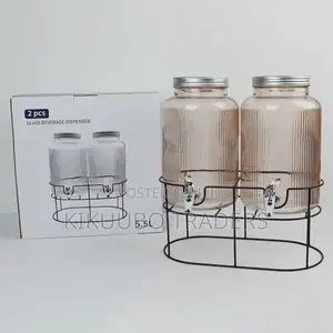 Twin Glass Beverage Dispenser