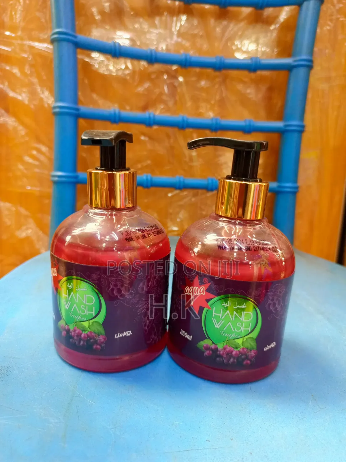 Aqua Hand Wash With A Grape Fragrance
