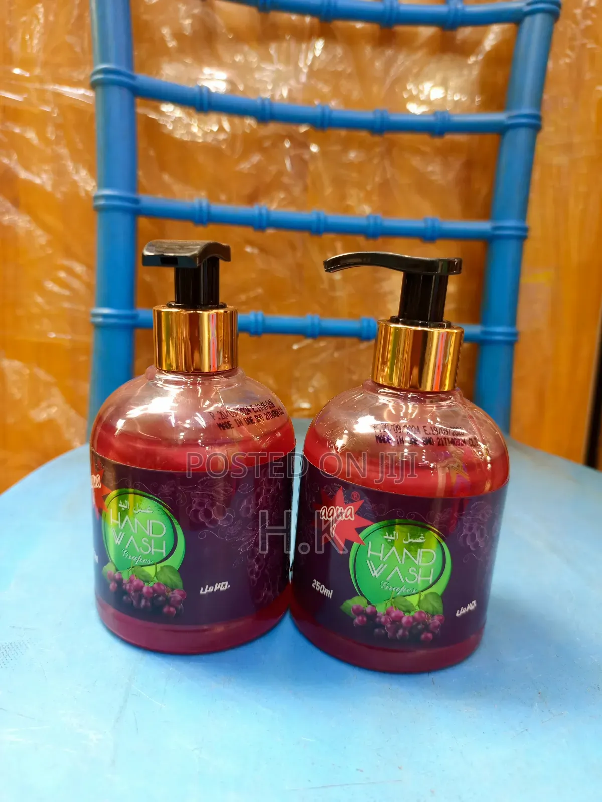 Aqua Hand Wash With A Grape Fragrance