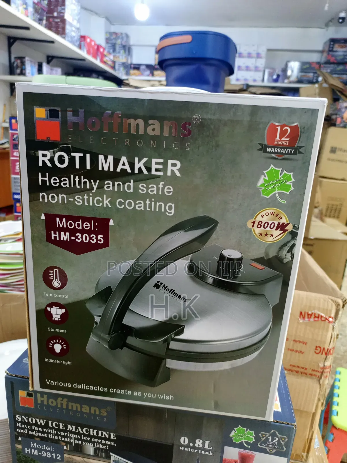 Hoffmans Roti Maker, Model Hm-3035.