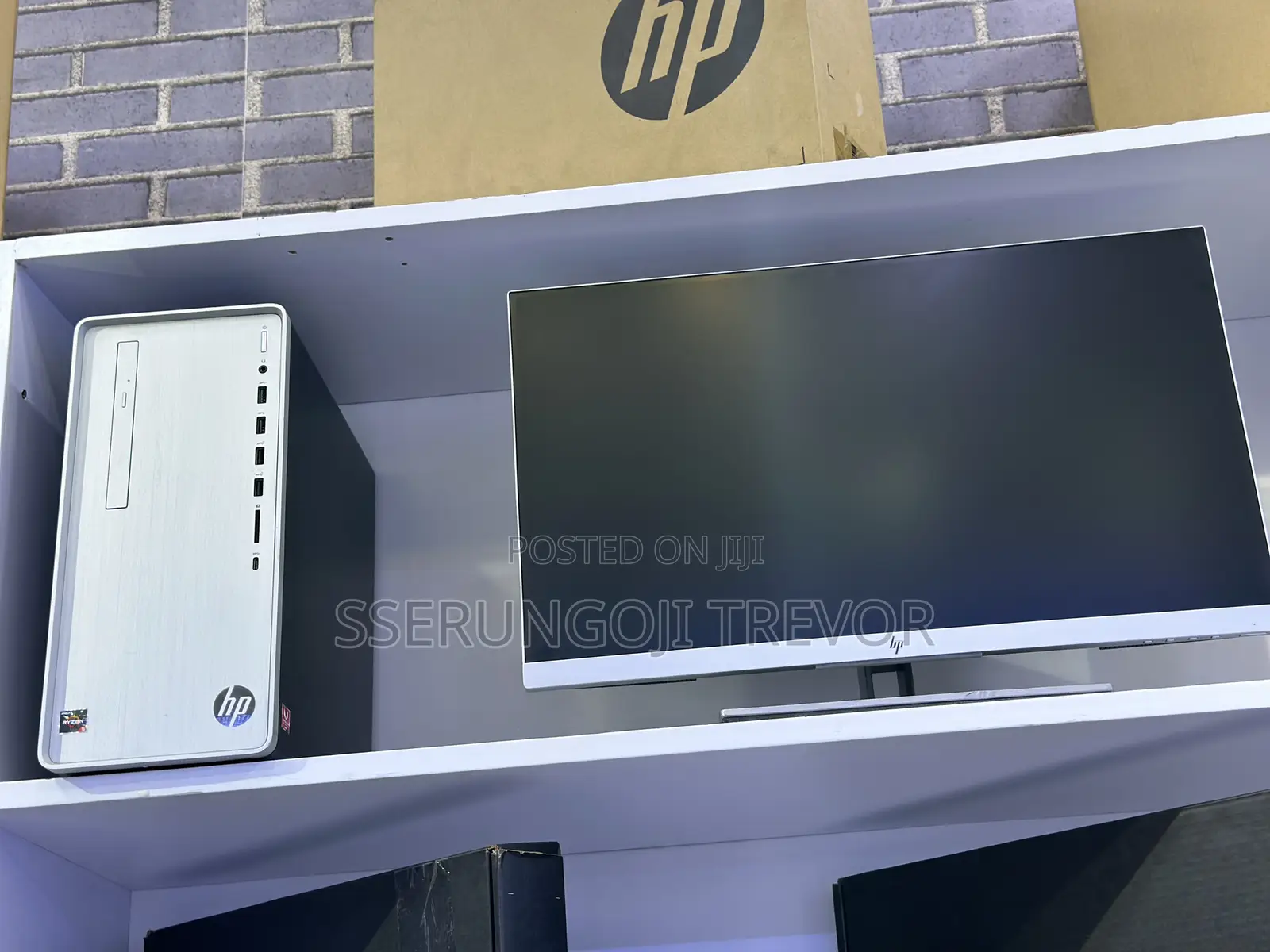 New Desktop Computer HP 280 G6 8GB AMD Ryzen 5 HDD+SSD 1T