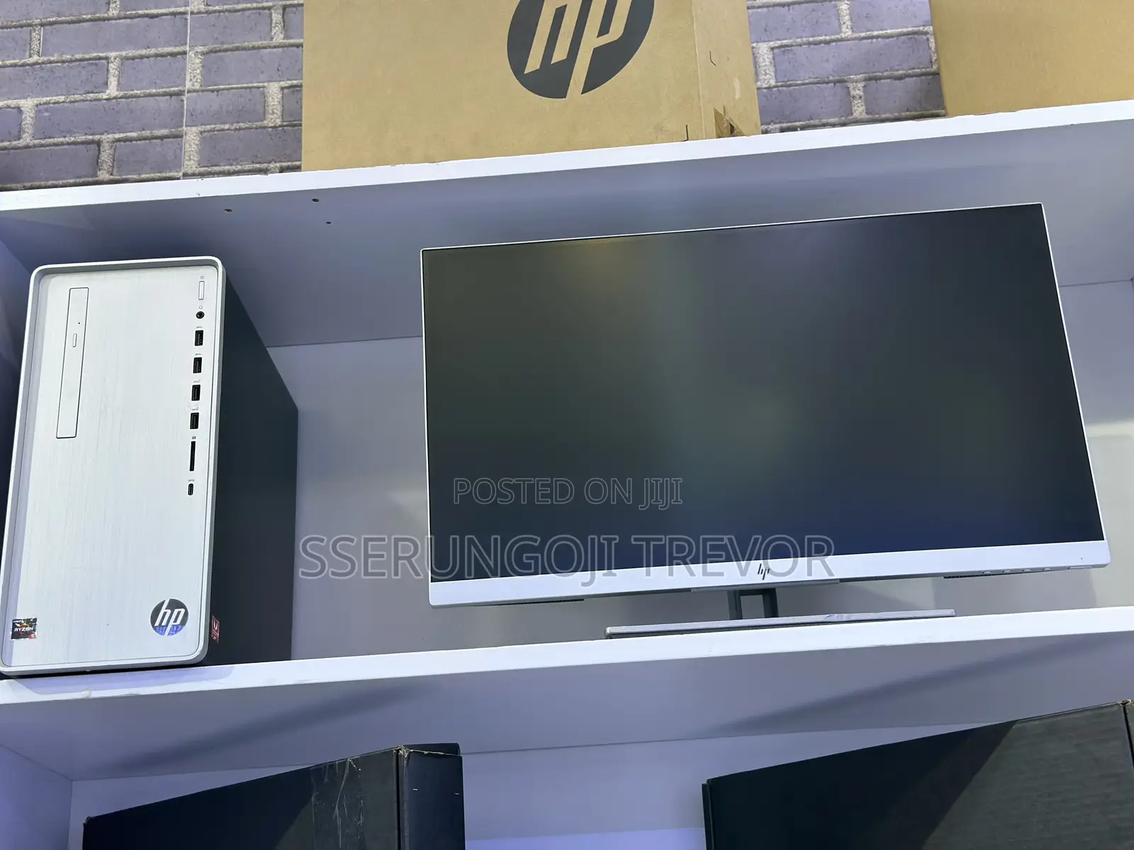 New Desktop Computer HP 280 G6 8GB AMD Ryzen 5 HDD+SSD 1T