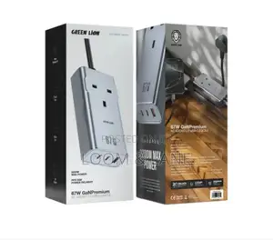 Greenlion 67w Gan Premium Ac Socket - Grey