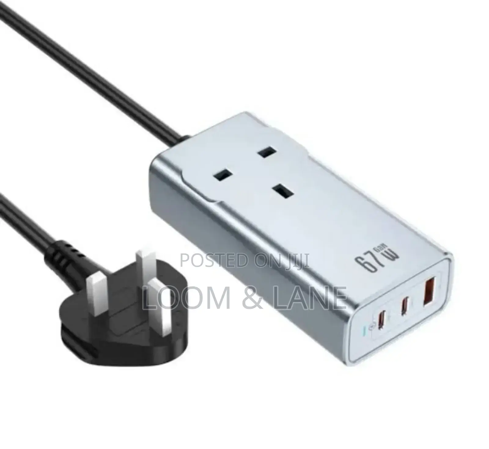 Greenlion 67w Gan Premium Ac Socket - Grey