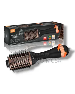 Raf 1200w Hot Air Brush - 3-in-1 Dryer, Curler, and Brush