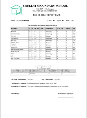 Offline Report Card System