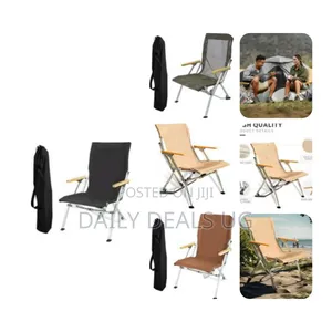 Foldable Camping Chair Folding Beach Lawn Portable Chairs