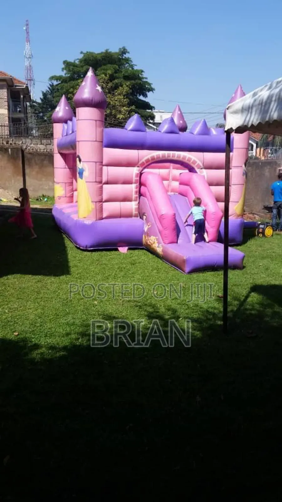 Princess Cinderella Theme Bouncing Castle on Sale