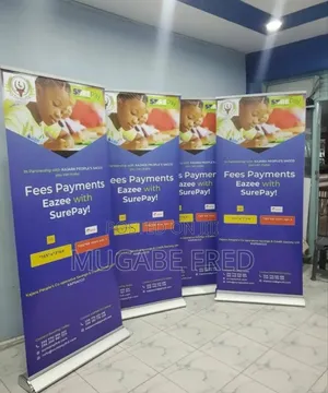Printed Tear Drops, Pull Up Banners