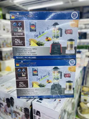 2 in 1 2l Commercial Blender Power Crest