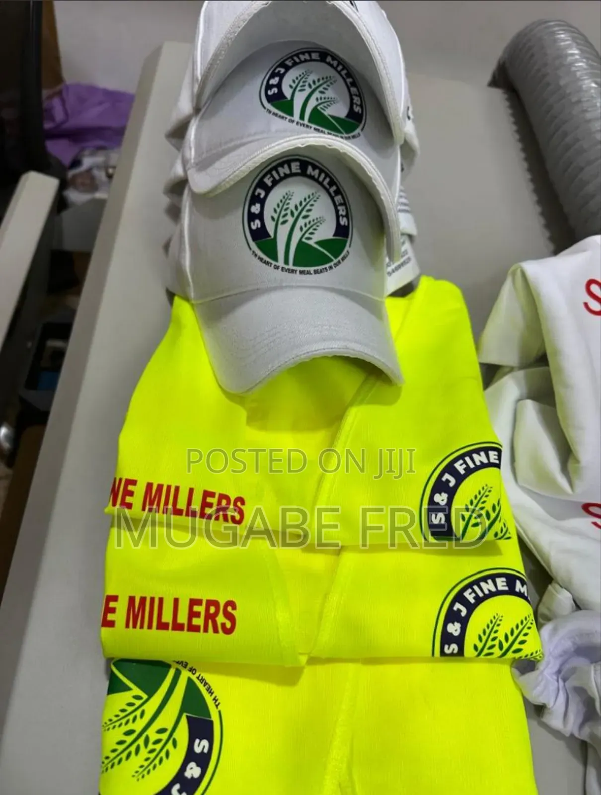 Printed Reflector Jackets Caps