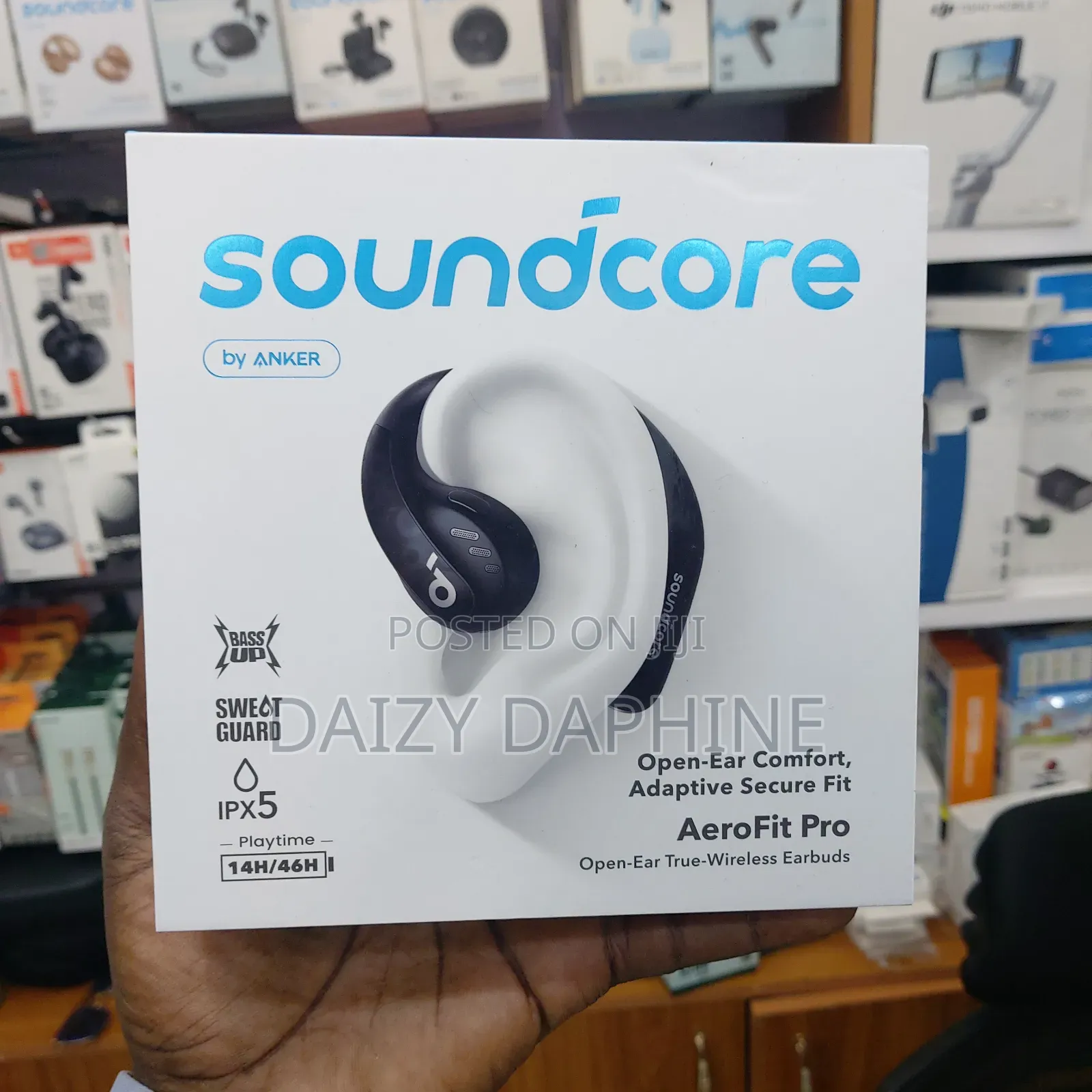 Soundcore Aerofit Pro Open Ear Comfort Adaptive Secure Fit