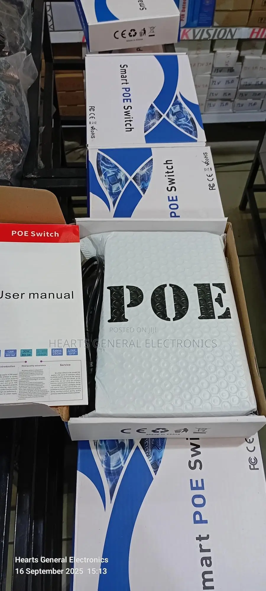 8port Gigabit Poe Switch With SFP