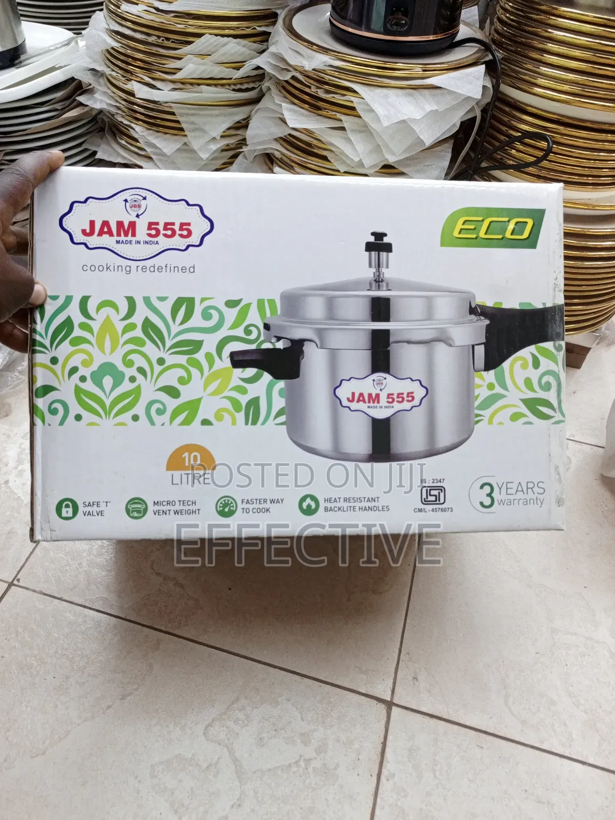 10 Litre-Jam 555 Pressure Cooker