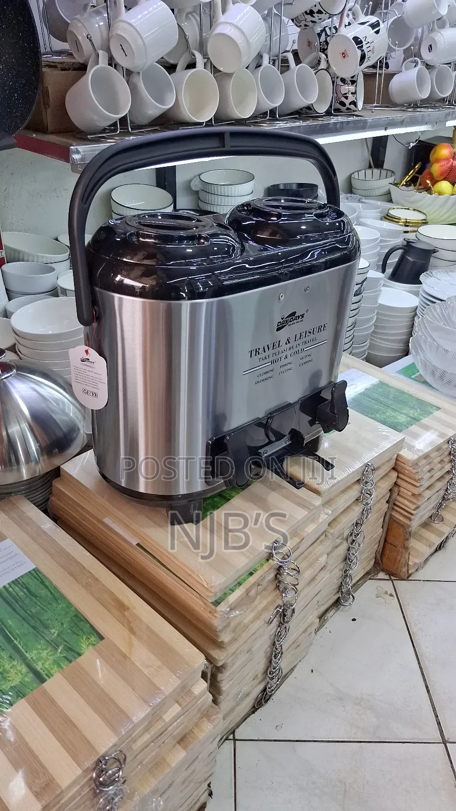 Stainless Steel Commercial Tea Can