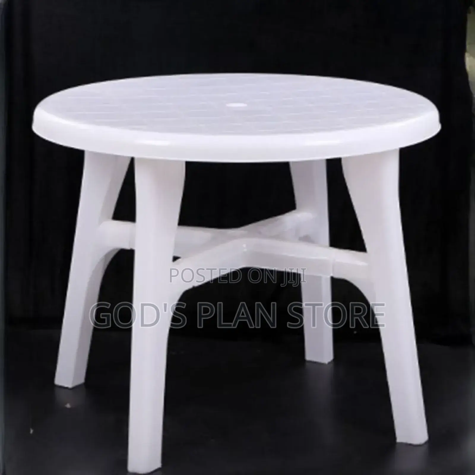 4 Stands Round Table Plastic