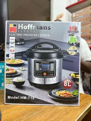 Hoffmans 8l Electric Multifunctional Pressure Cooker