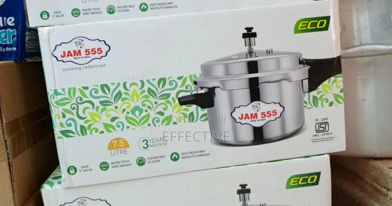 7.5 Litre-Jam 555 Pressure Cooker
