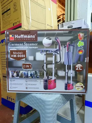 Hoffmans Electronics 2-in-1 Garment Steamer, Model Hm-9080.