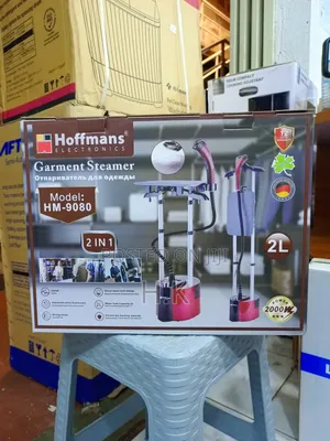 Hoffmans Electronics 2-in-1 Garment Steamer, Model Hm-9080.