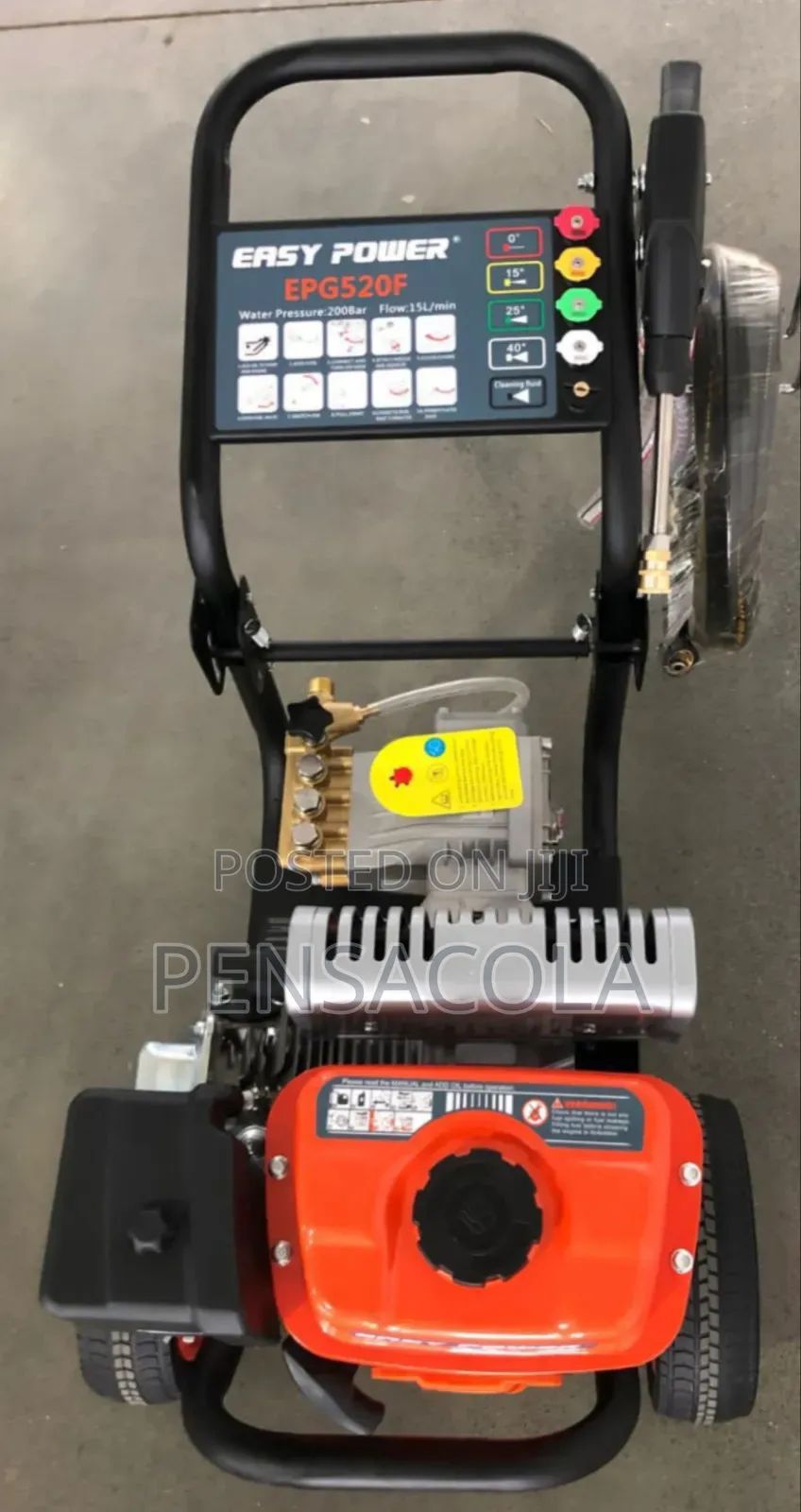 Petrol Pressure Washer 200 Bars