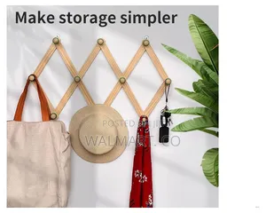 Wall Mounted Wooden Hanger