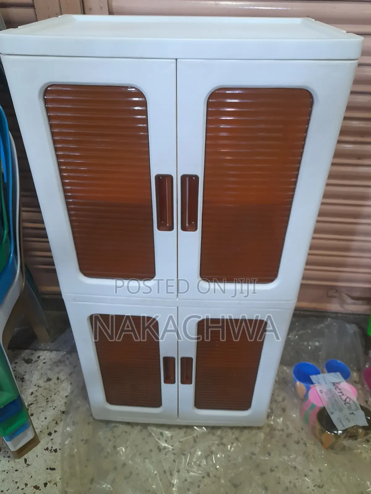 Its an Orgainal Plastic Cupboard Wardrobes