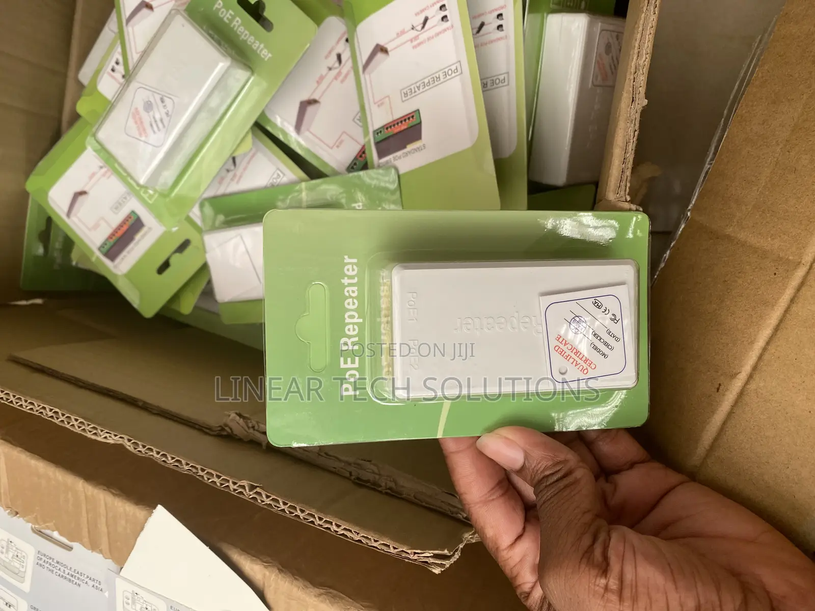 Poe Repeater 10/100mbps 1 to 2 Poe Extender Networking Device, Support