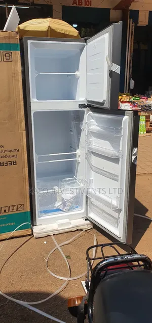 Gray 200litrs Hisense Double Door Fridge