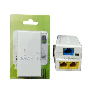 Poe Repeater 10/100mbps 1 to 2 Poe Extender Networking Device, Support