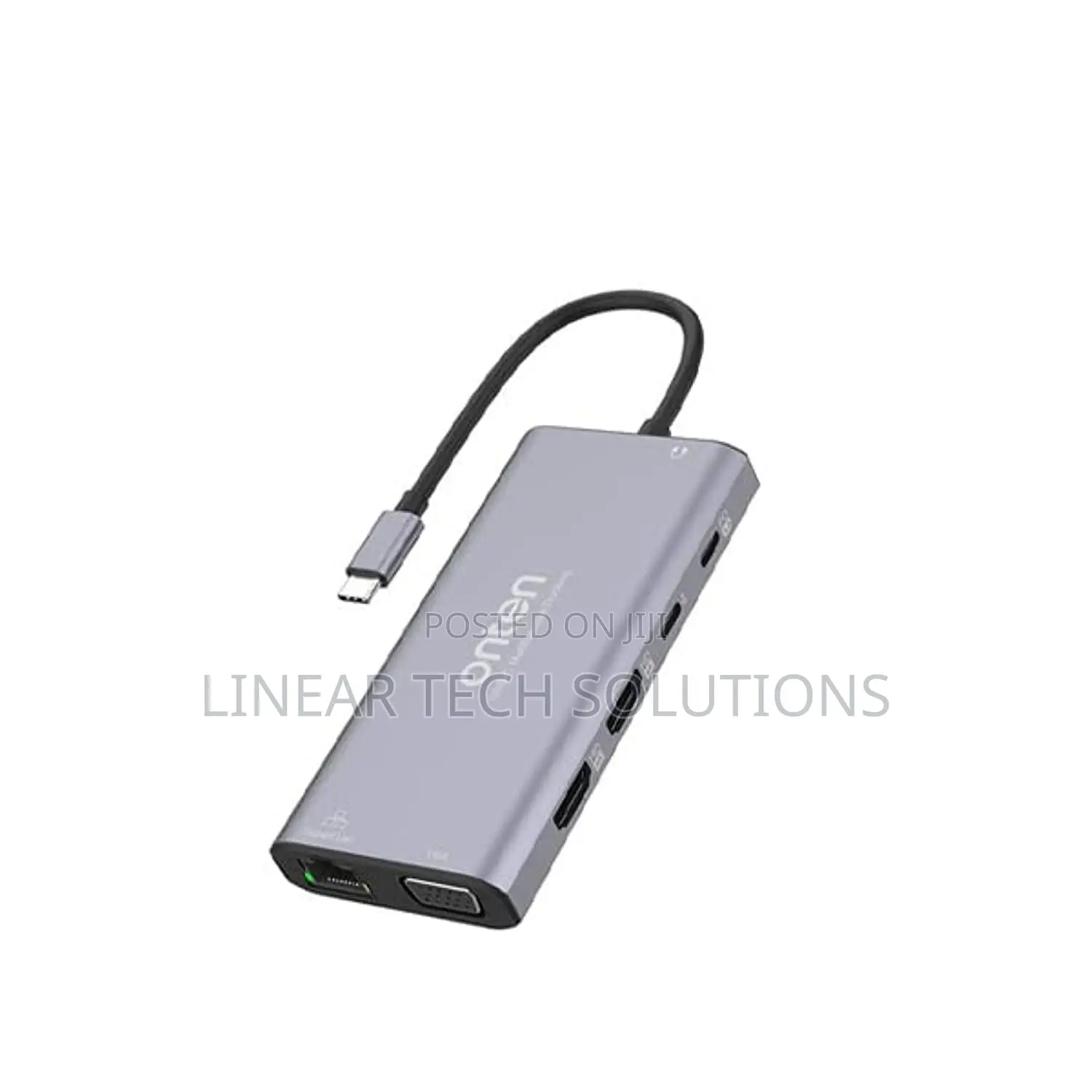 Type-C Multi-Function (Onten Otn-Uc601) Dock Station 12in1 to Usb 3.0