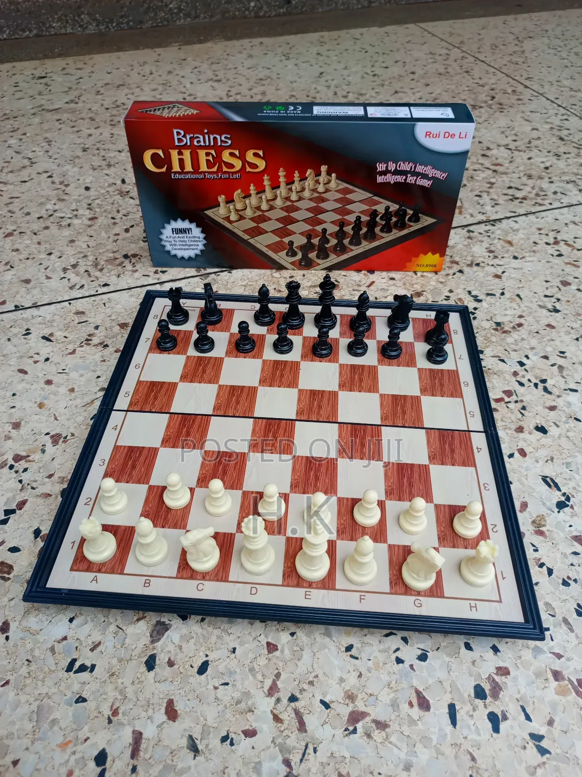 Brains Magnetic Chess Set.